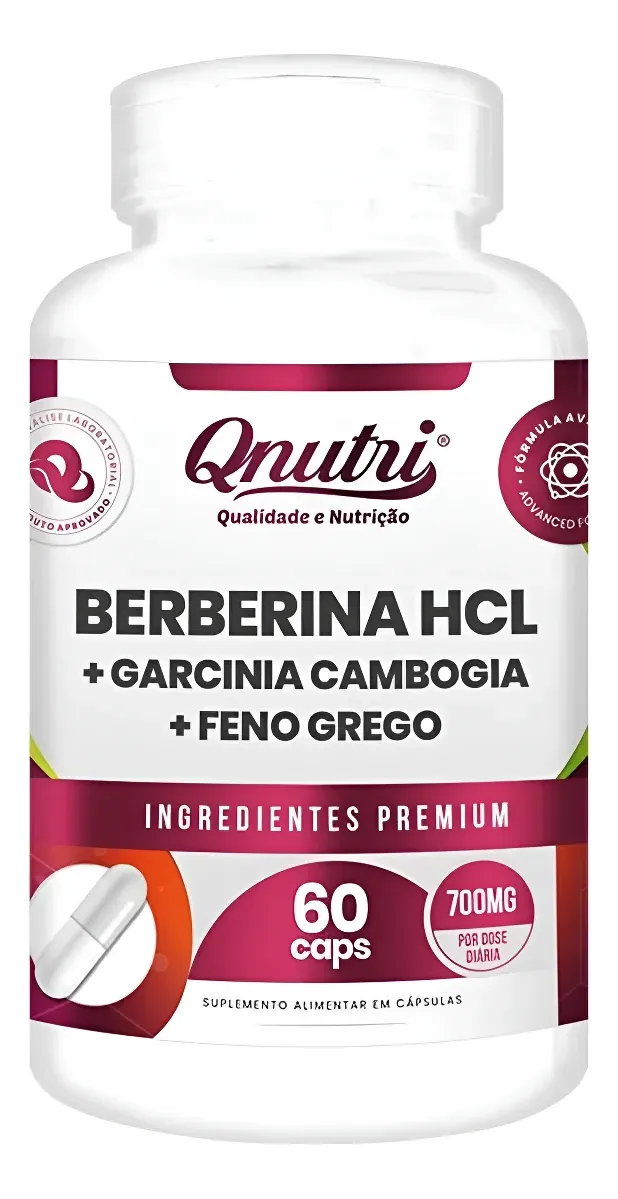 Berberina + Garcinia + Feno Grego