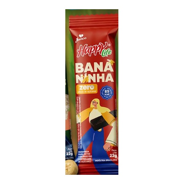 Bananinha Zero Açúcar Junco 22g