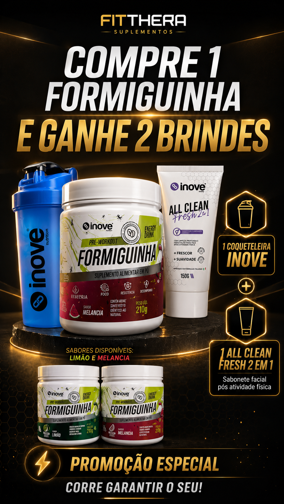 Formiguinha Energy Drink 210g