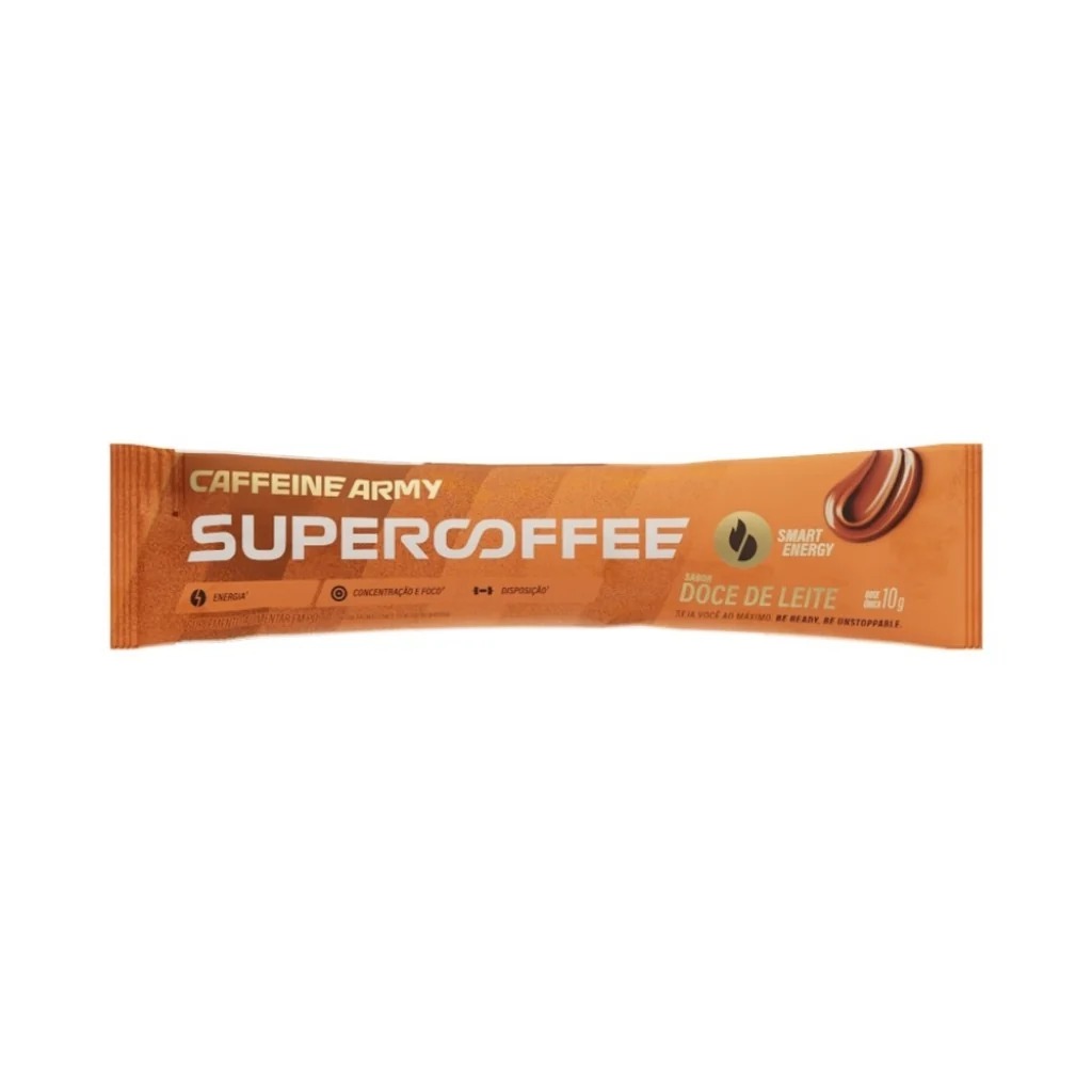 SuperCoffee To Go Caffeine Army Doce de Leite Sachê 10g