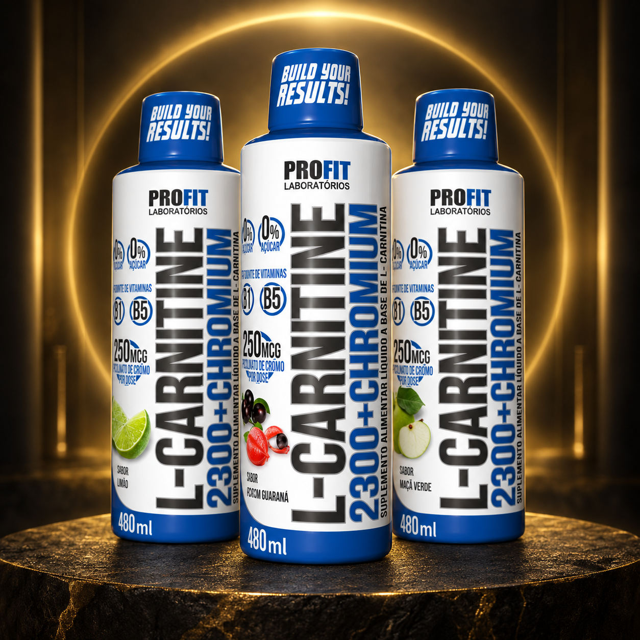 L-Carnitine +Chromium ProFit 480ml | 2.300mg