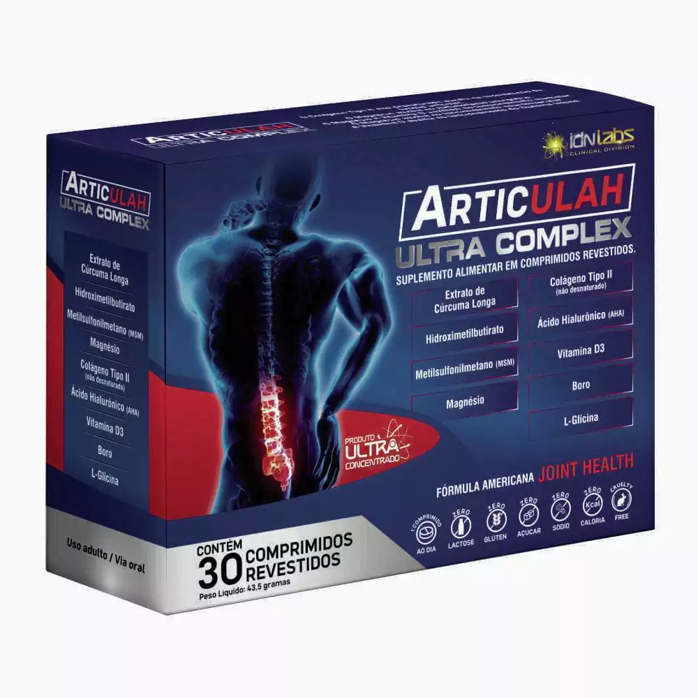 Articulah Ultra Complex IDN Labs | 30 Comprimidos