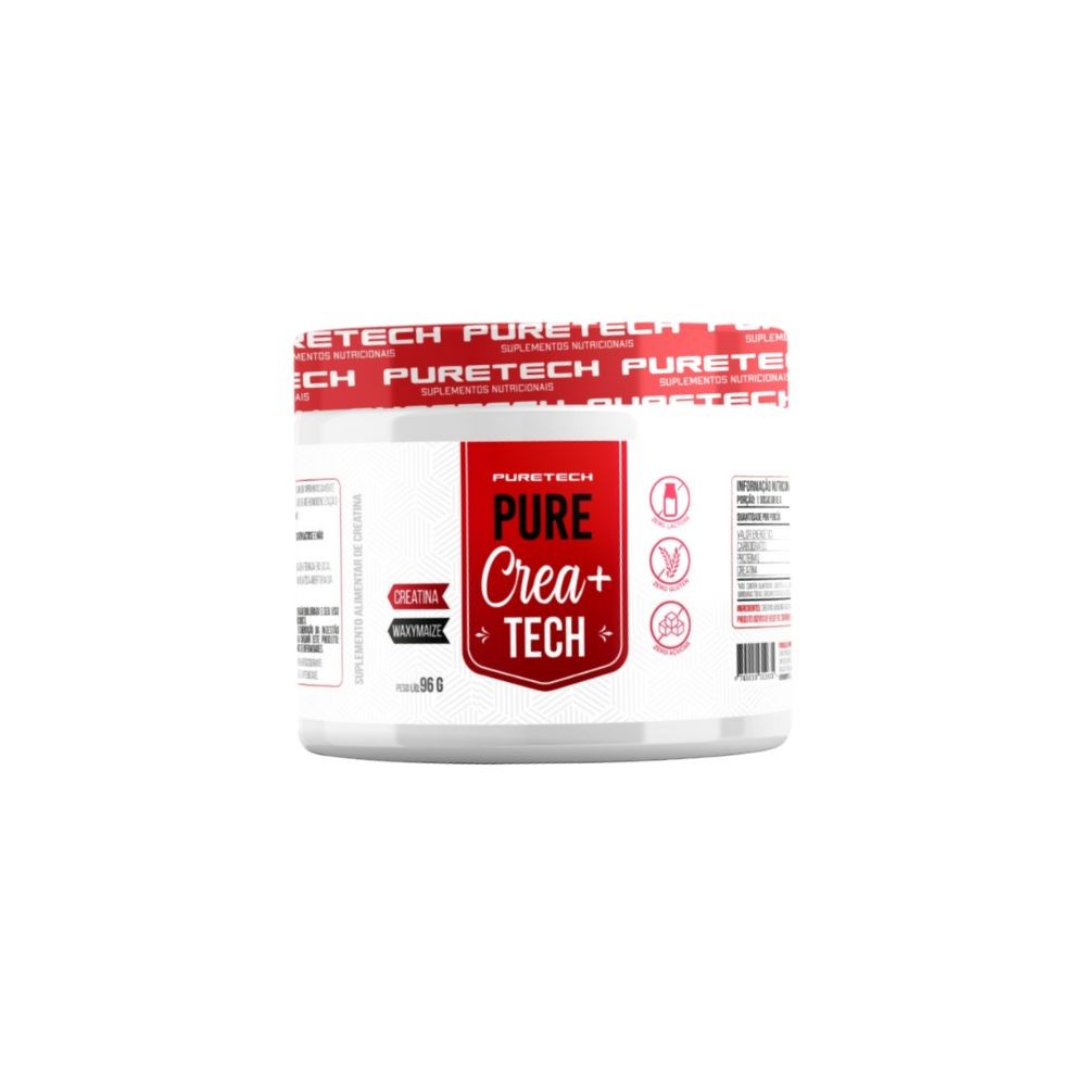 Pure Crea+Tech PureTech | Creatina + Waxy Maize | 96g